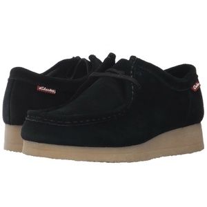 Clarks Padmore Oxford Size 8 Black Leather